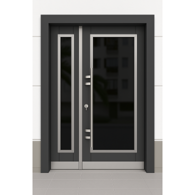 Apartman kapıları