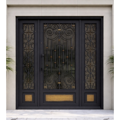 ferforje apartman kapıları