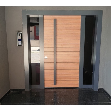 Antrasit gri otel Kompozit kapı D-534