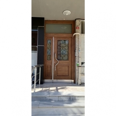 Massa kaplamalı Apartman giriş kapıları D-522