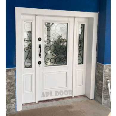 Opak beyaz  kapılar, Ferforjeli fiyatı D-533