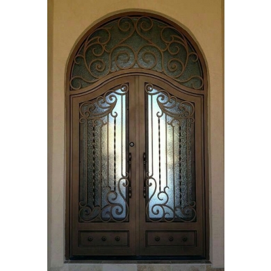 wrought iron door