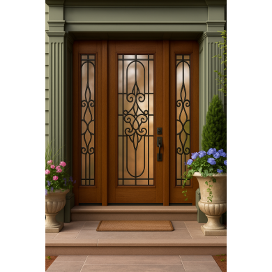 Ferforje bina giriş kapıları