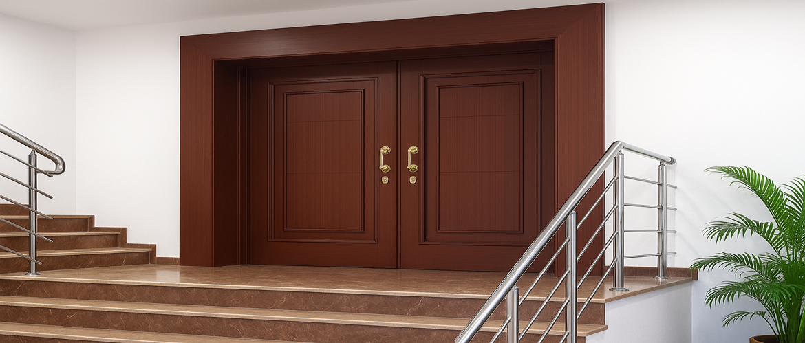 Güvenli ve Estetik Apartman Kapıları